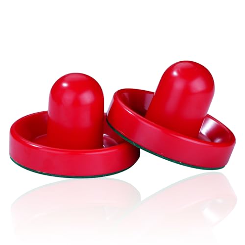 Air Hockey Pucks and Paddles - Green Replacement Accessories