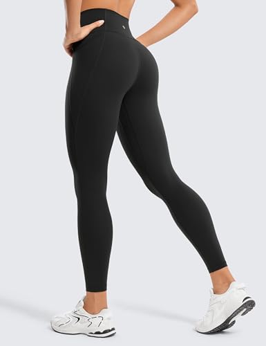 CRZ YOGA Butterluxe Leggings with Pockets 25'' Medium Black