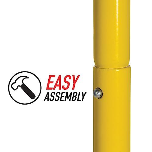 Authentic Steel Football Goal Post 8.5' x 5.5' - Standard Goal Post