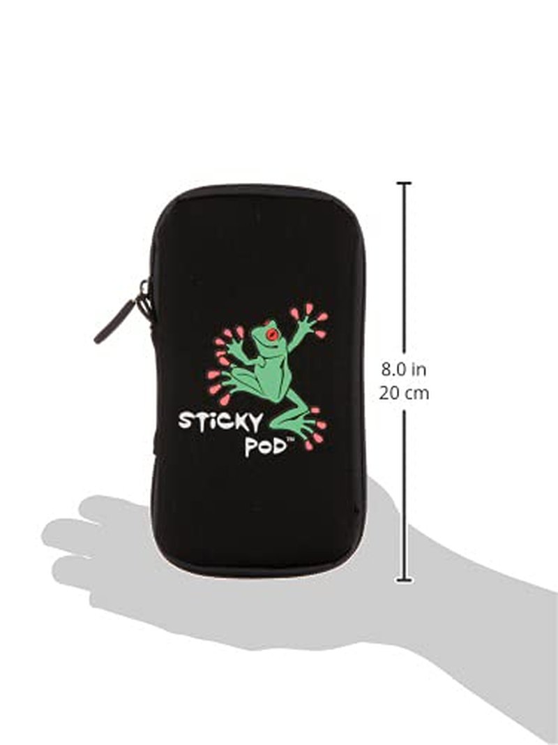 Sticky Pod Cycle Bag Pocket Organizer for Jersey Pockets, Black