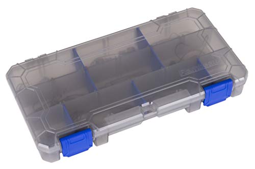 Zerust MAX Tackle Box - 18 Compartments, Smoke Gray - 9.125" x 5" x 1.25"