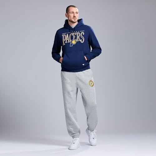 NBA Men's Long Sleeve Classic Pullover Hoodie - Indiana Pacers, Large, Navy