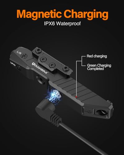 TOUGHSOUL Red Laser Sight for Rifles, Compatible with M-Lok & Picatinny Rails