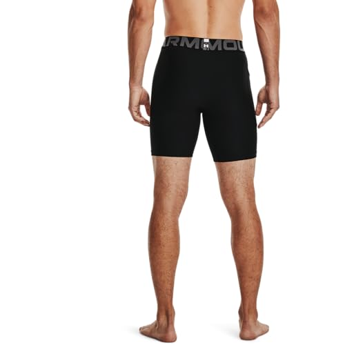 Under Armour Men's Armour HeatGear Compression Shorts XX-Large Tall Black / Pitch Gray