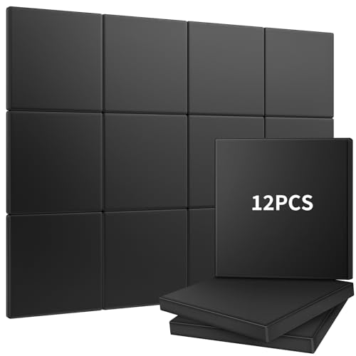 12 Pack Golf Wall Padding | 20"x20"x2" Foam Protection Panels