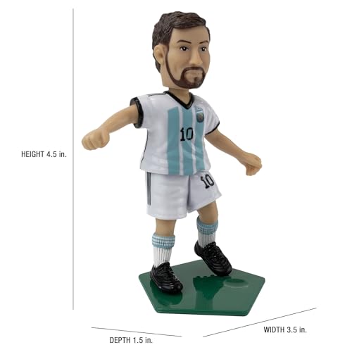 Lionel Messi Argentina Soccer Action Figure - 4.5" Collectible