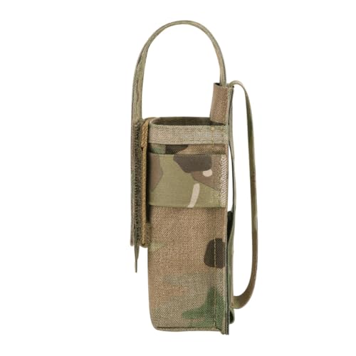 KRYDEX MC Molle Flashlight Holster with Adjustable Torch & Mace Spray Holder