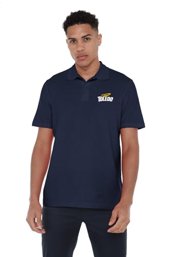 NCAA Men's 100% Cotton Knit Polo Shirt - 3X-Large Toledo Rockets