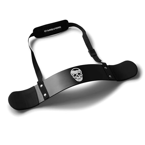 Bicep Arm Blaster - Adjustable Curl Isolator with Padded Edges - Black