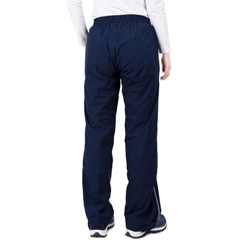 33,000ft Women's Rain Pants Medium Blue Lightweight Waterproof Overpants
