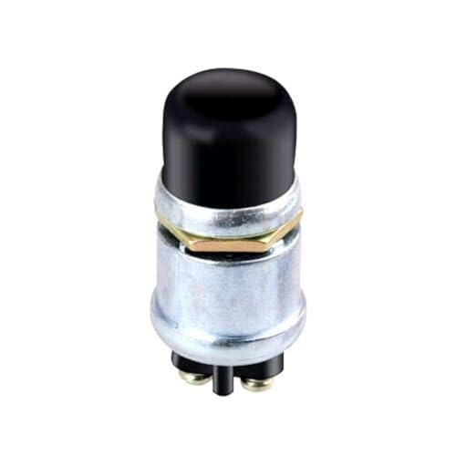 12V Golf Cart Horn Switch Button with Dust Cover - Universal Fit