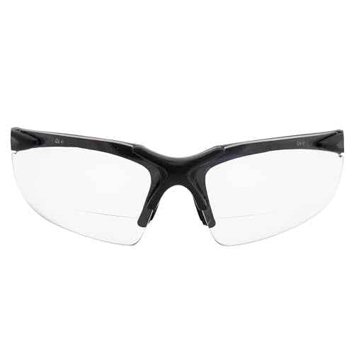 Global Vision Apex 2.0 Bifocal Safety Glasses, Two Pair with Clear and Smoke Lenses