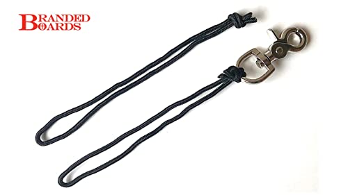 Snowboard Safety Leash Cord Clip - 1 Pack with Snap Hook