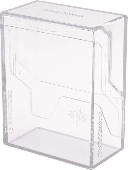Bastion 50+ XL Deck Box - Compact & Clear Storage for Trading Cards