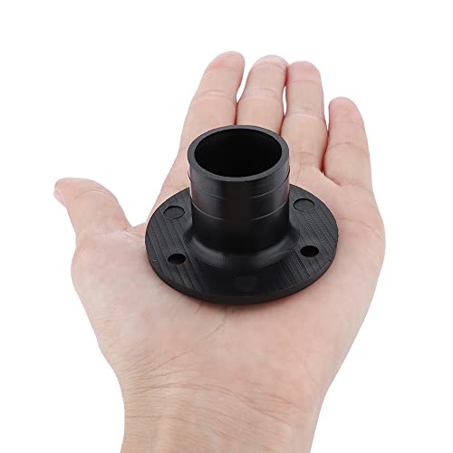 Small Nylon Boat Floor Deck Drain - 53 x 30mm, Black, 2 Pcs