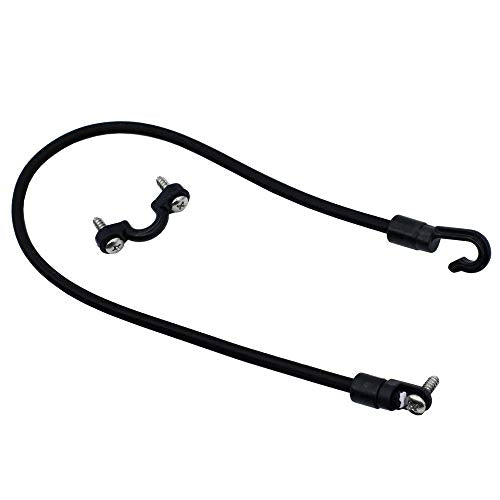Fishing Rod Hold Down Strap - 2 Pcs Black X 4 Pack