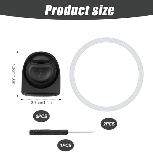 Replacement Water Bottle Stoppers & Silicone Seal Rings Set