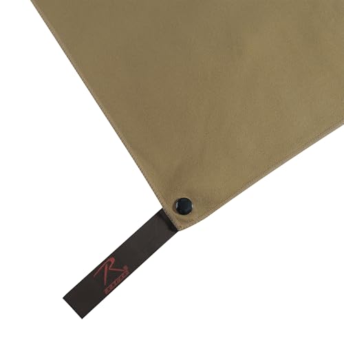 Rothco Microfiber Towel 15 x 24 in Coyote Brown - Fast Drying, Lightweight Outdoor