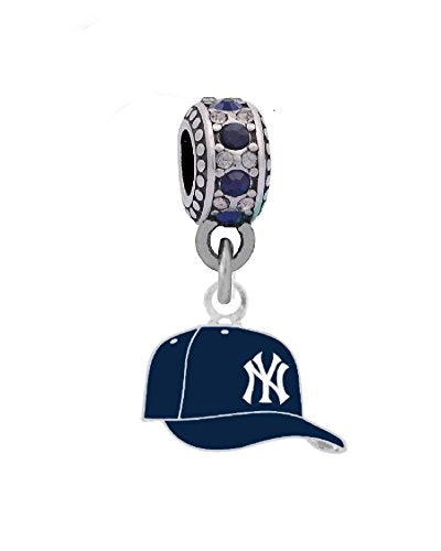 New York Yankees Ball Cap Charm for Bracelets & Necklaces