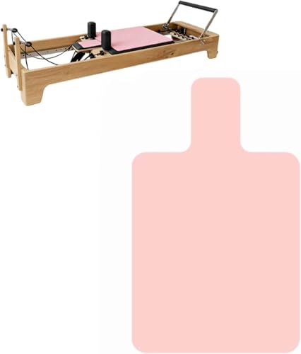 Non-Slip Pilates Reformer Mat Towel - Pink, Quick Dry Microfiber
