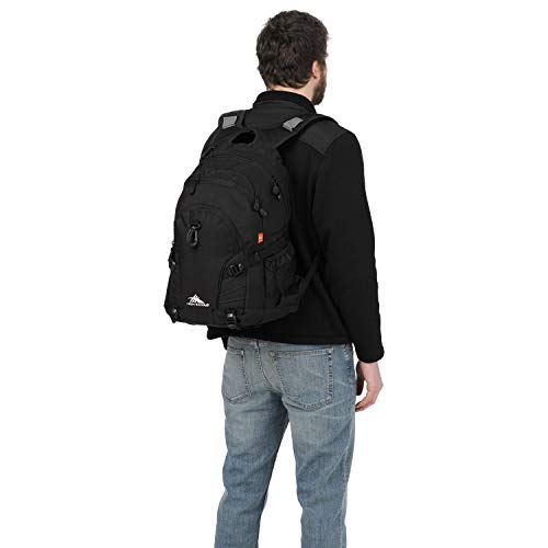 Loop Backpack for Travel and Work with Tablet Sleeve - Black