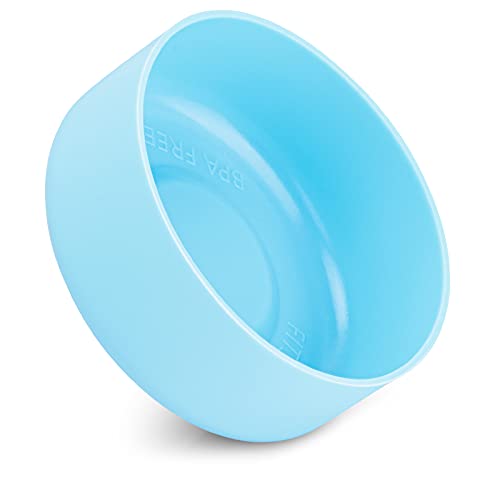 Protective Silicone Boot for Water Bottles and Tumblers - 12 oz, Baby Blue