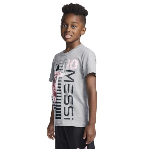 Youth Short Sleeve Graphic T-Shirt in Cotton Blend Fabric