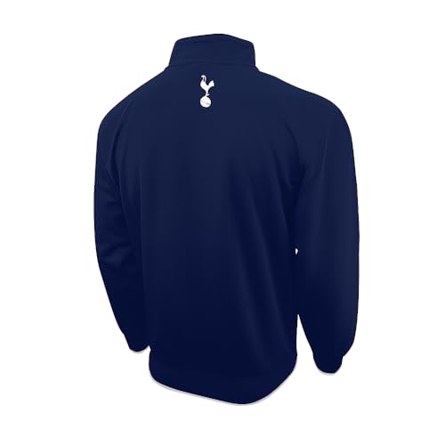 Tottenham Hotspur FC Soccer Track Jacket - Men's Full Zip Medium Navy
