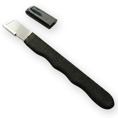 5" Handheld Multi-Purpose Garden Tool Blade Sharpener - Ergonomic Non-Slip Handle