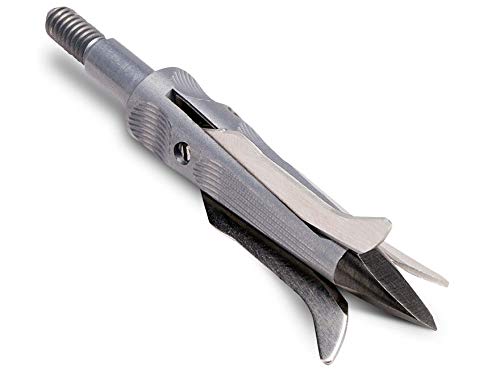 Spitfire XXX 3-Blade Mechanical Bow Hunting Broadhead 2-Inch Cut - 100 Grain, 3 Pack