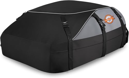 20 Cu Ft Rooftop Cargo Carrier Bag - Waterproof Soft Roof Bag