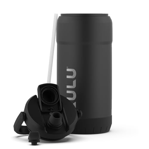ZULU Goals 101oz Vacuum Insulated Stainless Steel Water Bottle - Black