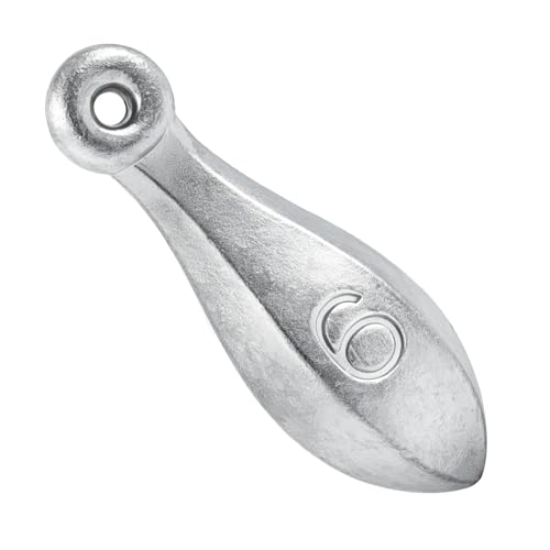 1oz Fishing Weights - Fresh & Saltwater Lead Sinkers - 5 Pack