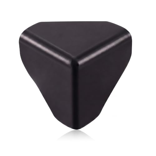 9 Pack Cornhole Board Corner Guards - Black PP Protector