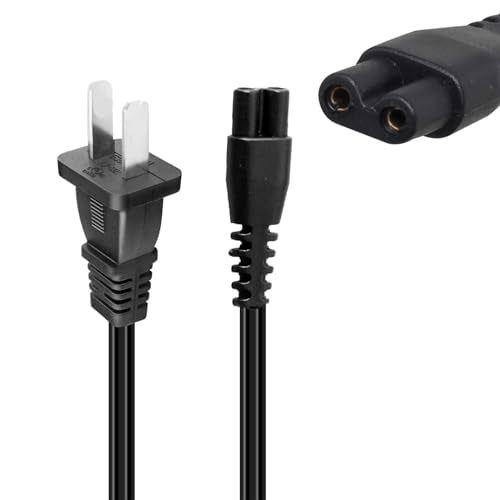 Universal Stun Gun Charging Cord, 2-Hole Replacement Cable - 12 Inches