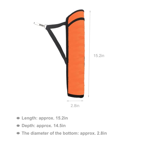 Archery Crossbow Quiver Bag for 18"-22" Arrows - Orange