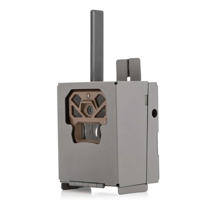 Moultrie Security Box for Edge, Edge Pro Cellular Trail Cameras - Robust Protection, 16-Gauge Steel Structure, Weatherproof and Security