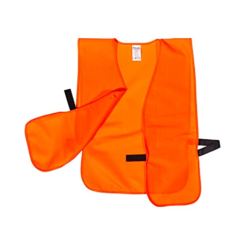 High-Visibility Blaze Orange Hunting Vest - Adult Medium 38-48 Inch