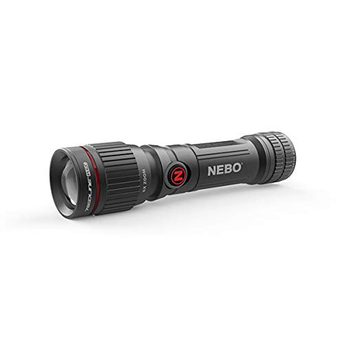 NEBO Redline Flex Light | 450 Lumens, Flashlight Powered by Rechargeable & Disposable Batteries, Durable & Water Resistant, Bright Light for Camping & EDC, Includes Charging Cable