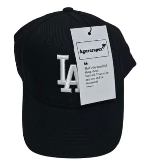 Los Angles Dad Hat for Adults Men Women Black hat Cap Clean Up Adjustable | Crafted from Cotton Fabric Dodgerrs hat Cap|Buckle Adjustable