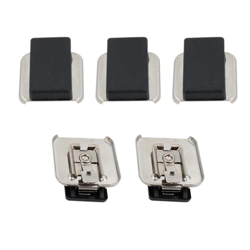 5 Pack Microphone Belt Clip Replacement for Motorola Walkie Talkies PMMN4013, PMMN4021, PMMN4022, and More