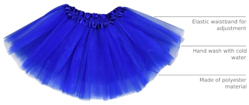 Tutus for Women 5 Layered Girl Teens Short Skirt Colorful Running