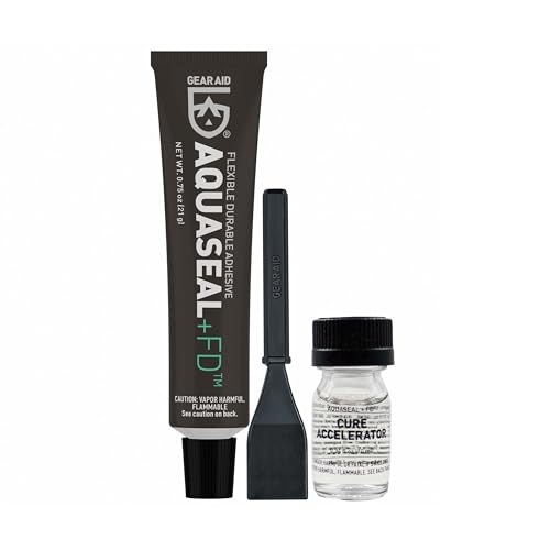 Aquaseal FD Repair Adhesive with Cure Accelerator for Waders & Wetsuits