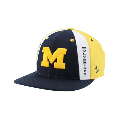 Michigan Wolverines NCAA Adjustable Snapback Hat - Team Color, One Size
