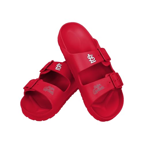 St. Louis Cardinals Women's Double Buckle Slip-On Sandals - Large