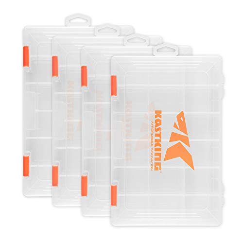 3600 & 3700 Fishing Tackle Storage Boxes with Removable Dividers