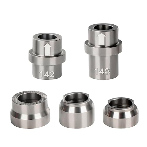 KICKR Thru Axle Adapter Kit - Stainless Steel for Wahoo KICKR CORE & V4
