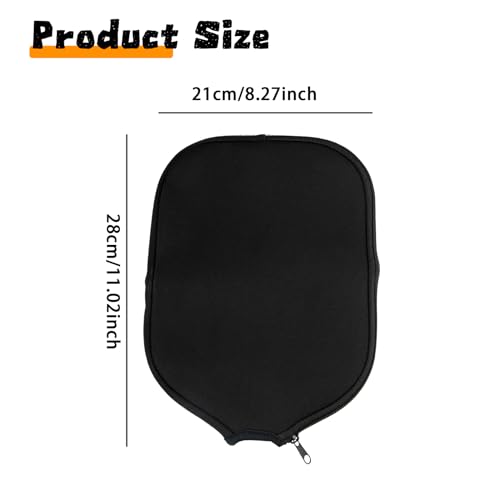 Neoprene Pickleball Paddle Cover - Universal Fit, Waterproof Protection