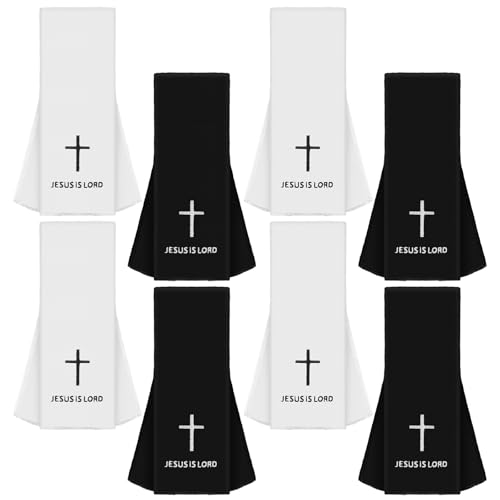 Christian Cross Football Towel Cotton Sports Accessory for Players