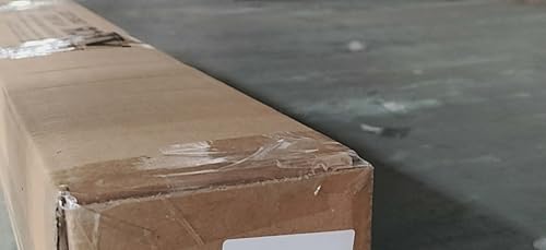 VEVOR Handrail for Outdoor Steps, 2-3 Steps Arch#2 Outdoor Handrail, Adjustable Wrought Iron Staircase Handrail, Thickened Stair Railings for Porch Railing, Deck Handrail